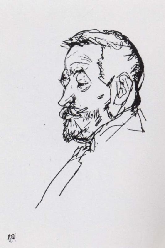 Egon Schiele Heinrich benesch